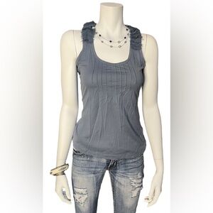 Gray Sleeveless Banana Republic Small